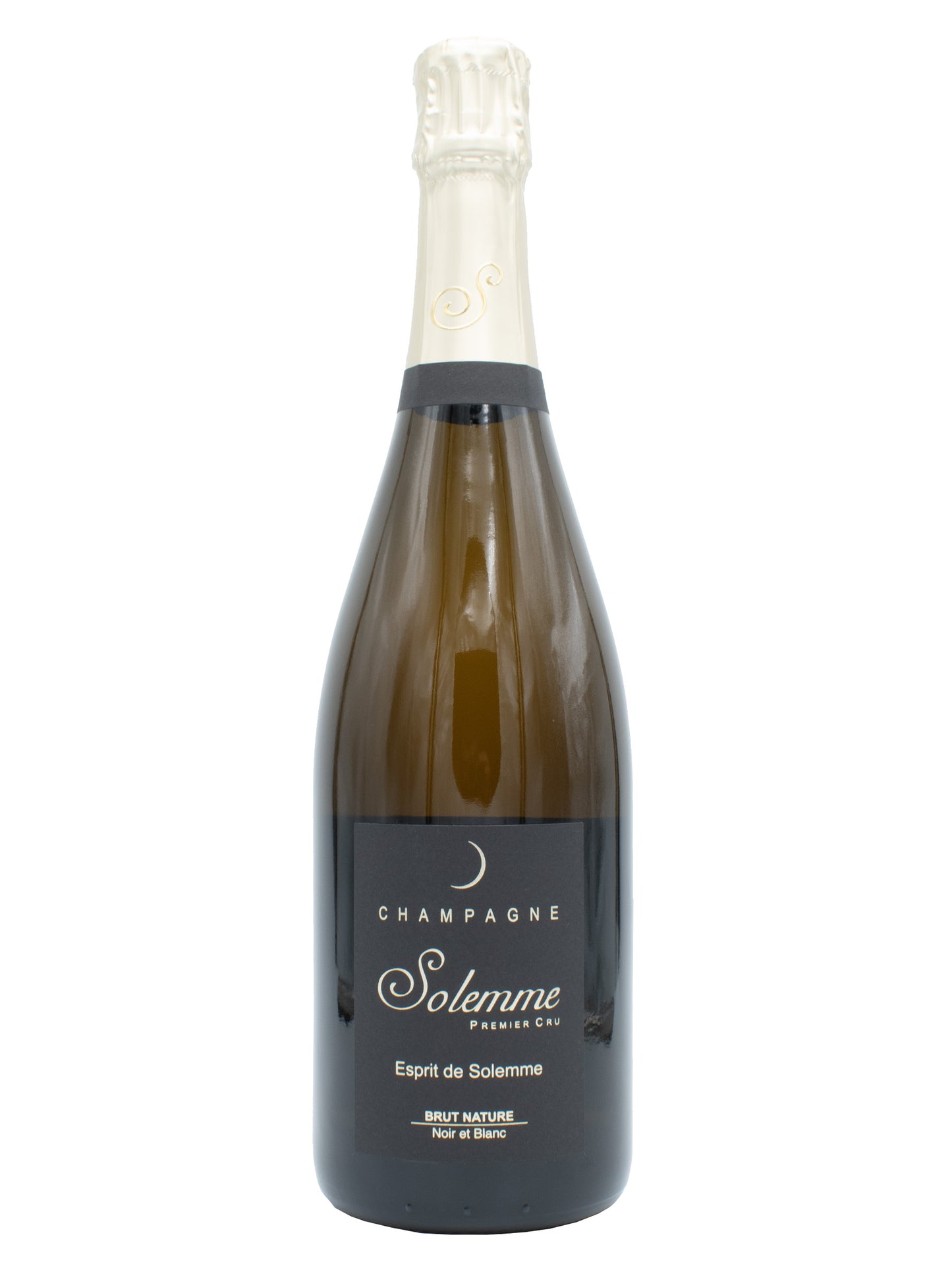 Solemme Esprit de Solemme Noir et Blanc Brut Nature Premier Cru