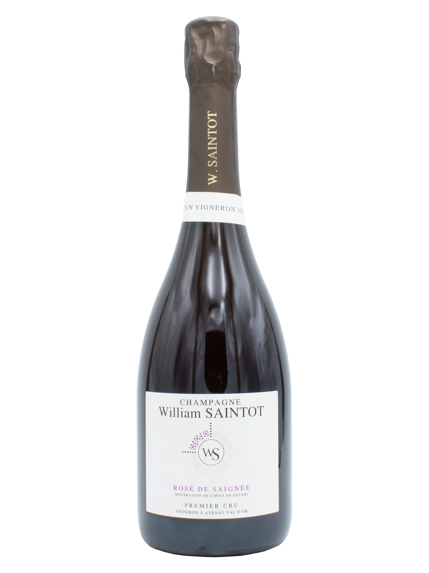 Šampanja William Saintot Rose De Saignee Quevri 75 cl 12,5%
