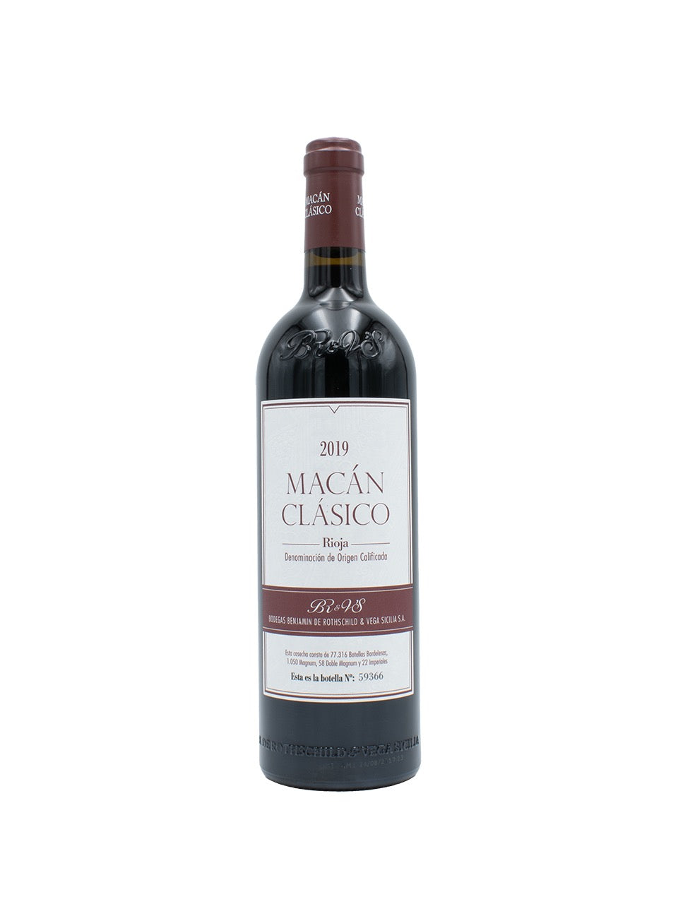 Bodegas Benjamin de Rothschild & Vega Sicilia SA, Macan Clasico, Rioja 2019