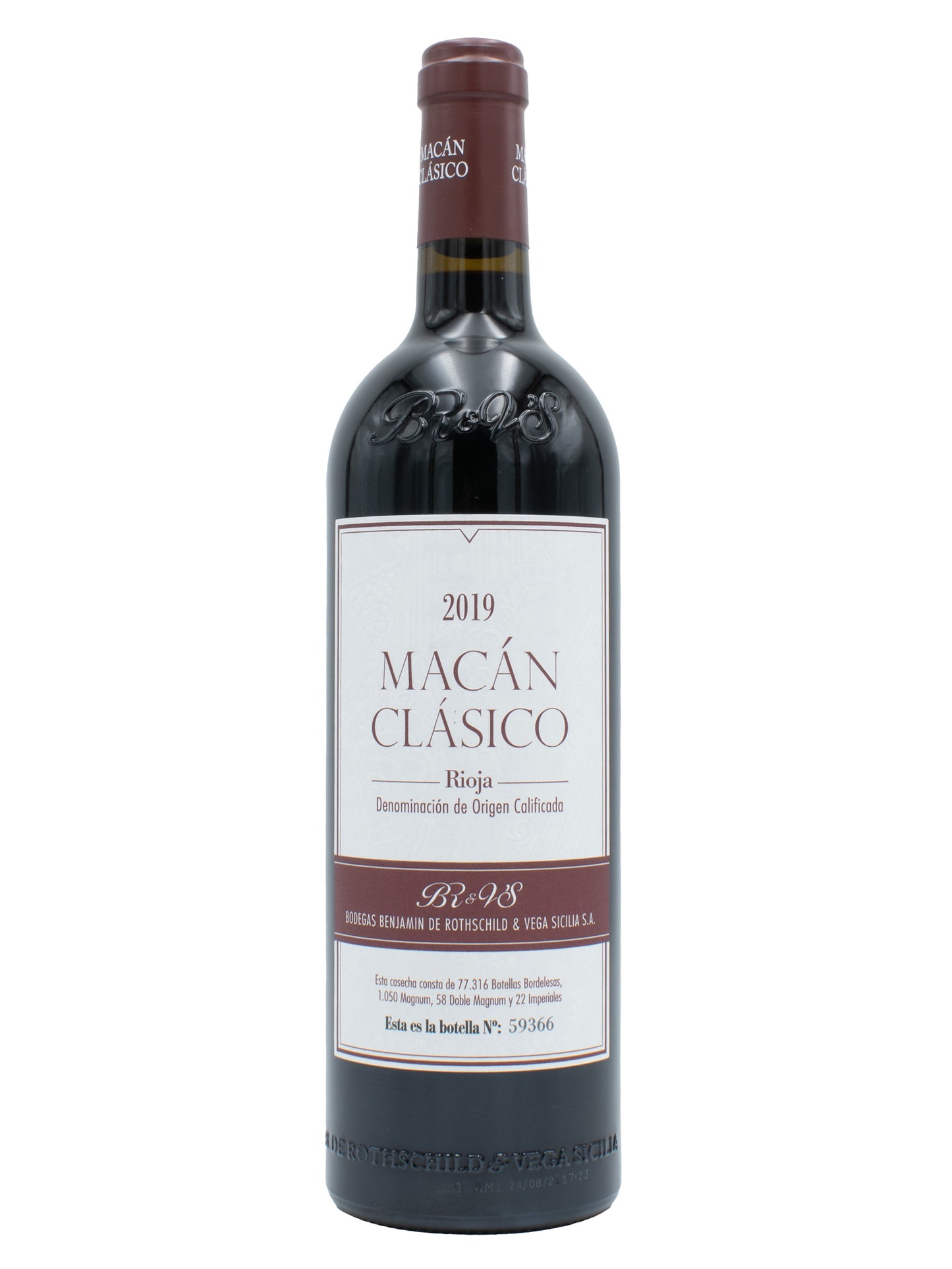 Bodegas Benjamin de Rothschild & Vega Sicilia SA, Macan Clasico, Rioja 2019