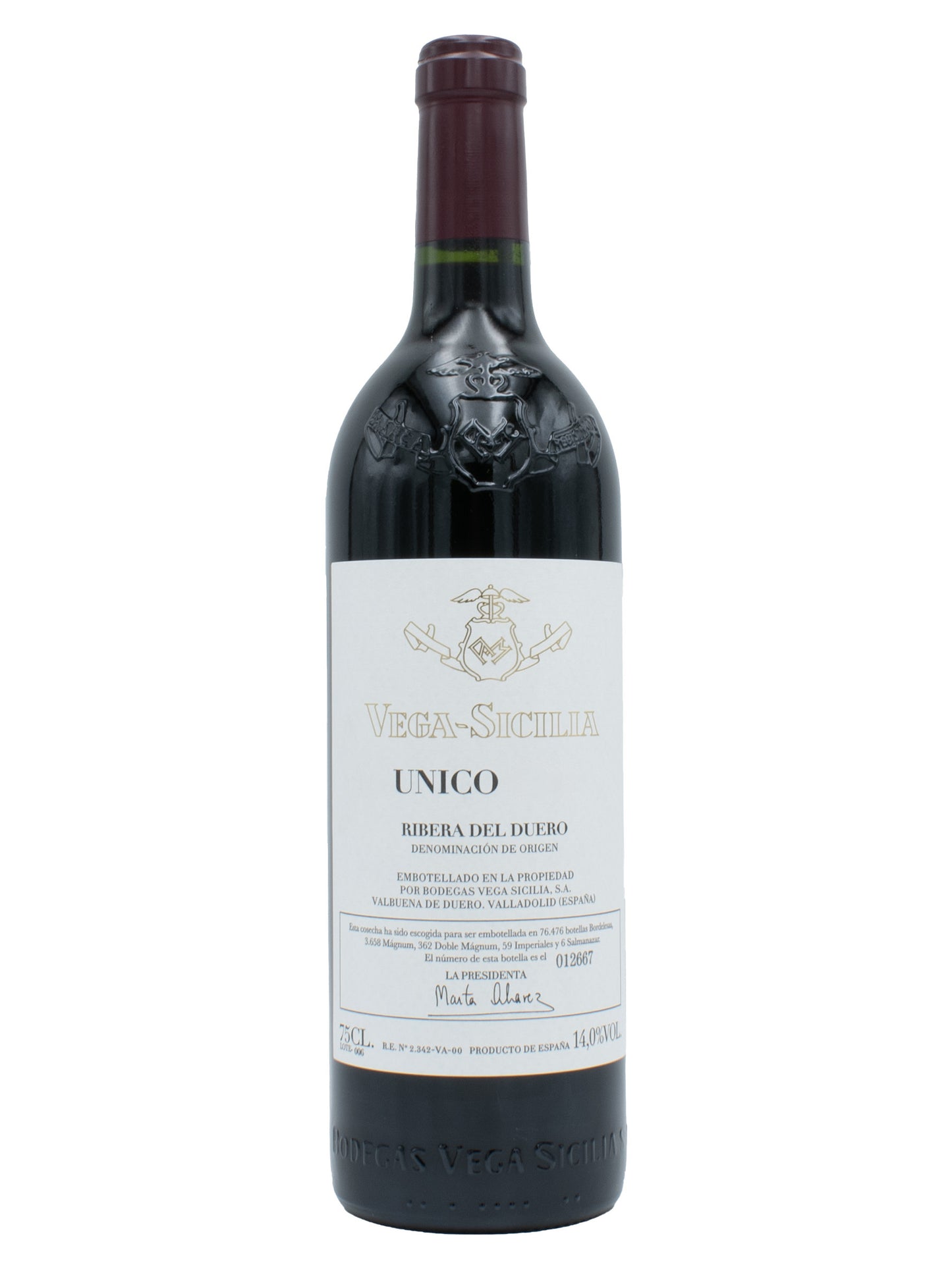 Vega Sicilia Unico Gran Reserva Ribera del Duero 2015