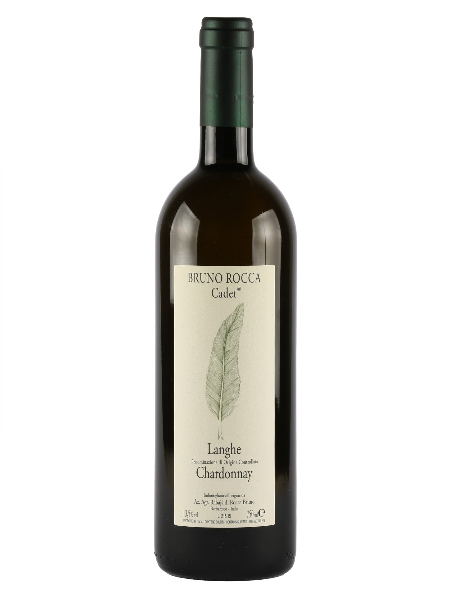 Bruno Rocca 'Cadet' Langhe Chardonnay, Piedmont 2024