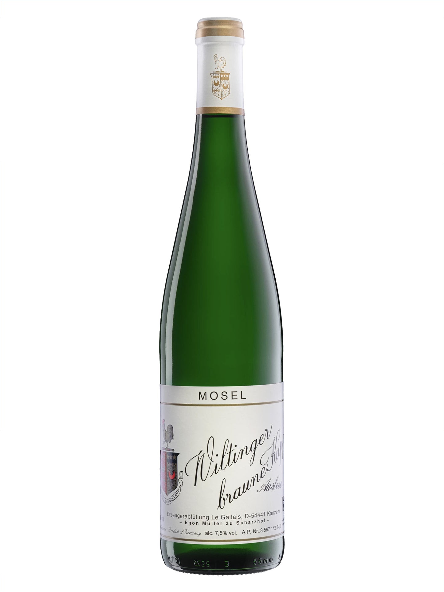 Egon Müller Wiltinger Braune Kupp Riesling Auslese Goldkapsel, Mosel 2025