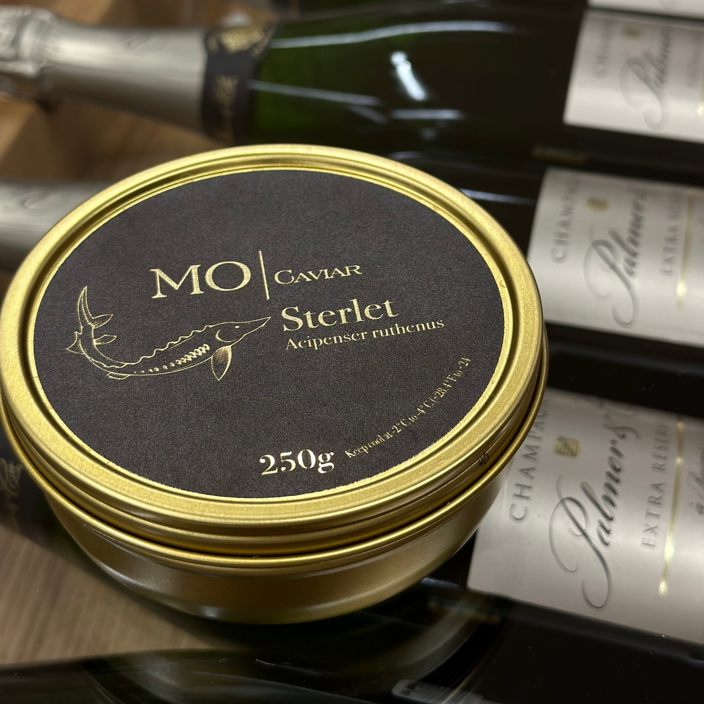 Sterlet tuuramari (Acipenser Ruthenus) MO Caviar 50gr