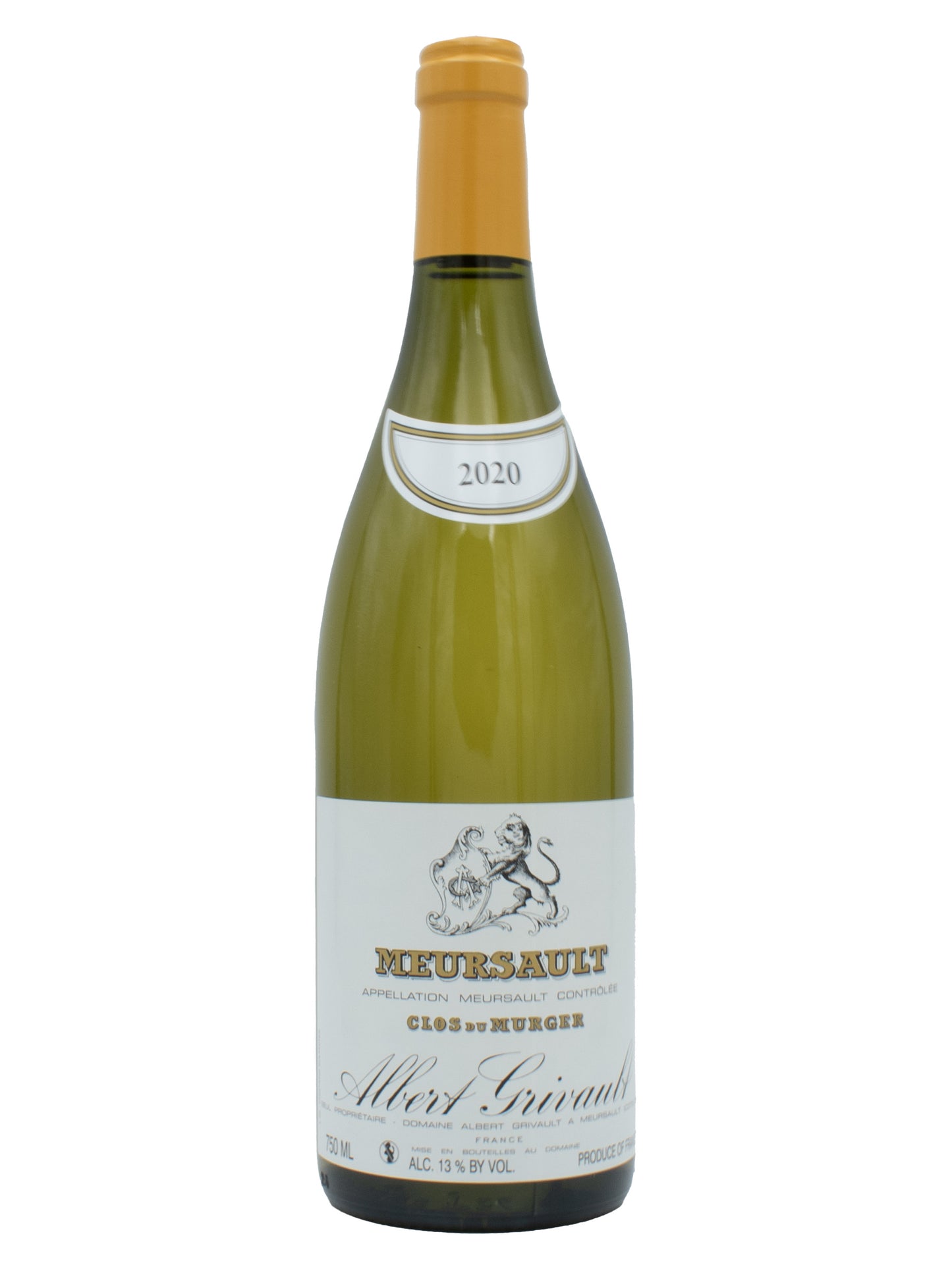 Albert Grivault Meursault Clos du Murger 2020
