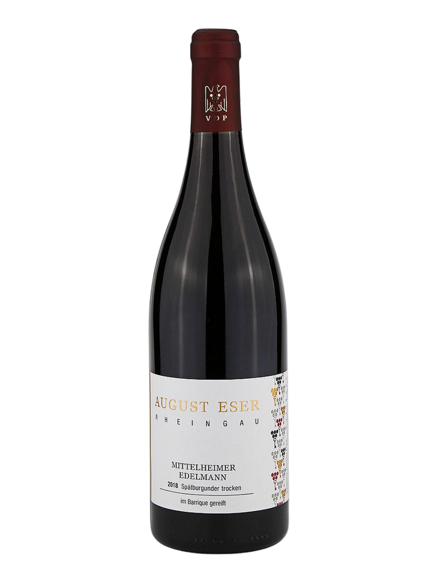 August Eser Mittelheim Edelmann Spätburgunder Trocken Barrique 2018
