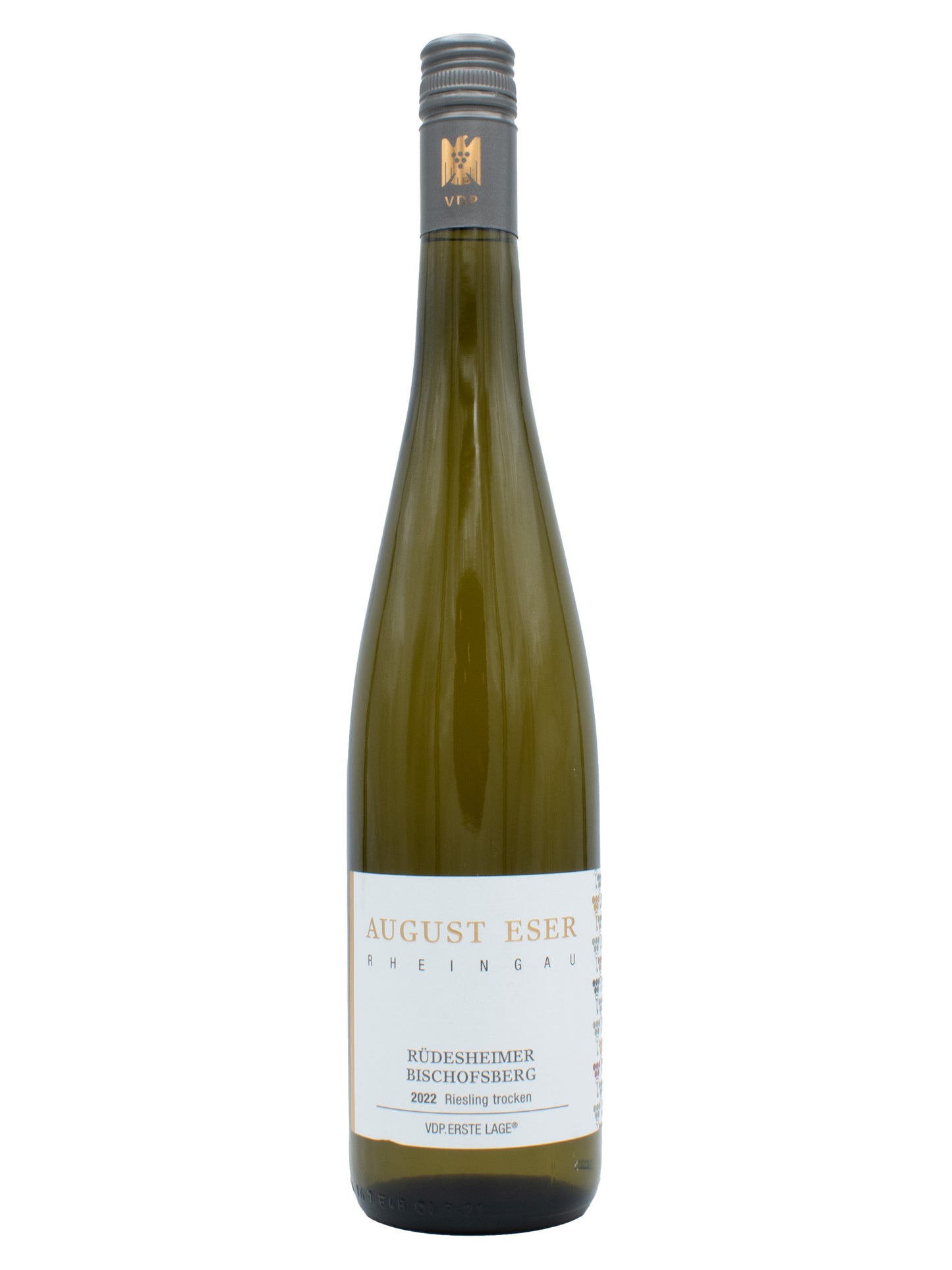 August Eser Rüdesheimer Bischofsberg Riesling Trocken VDP.ERSTE LAGE 2022