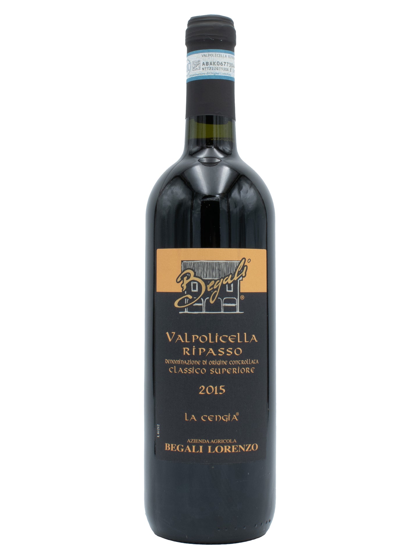 Begali Lorenzo La Cengia Valpolicella Classico Superiore Ripasso 2015
