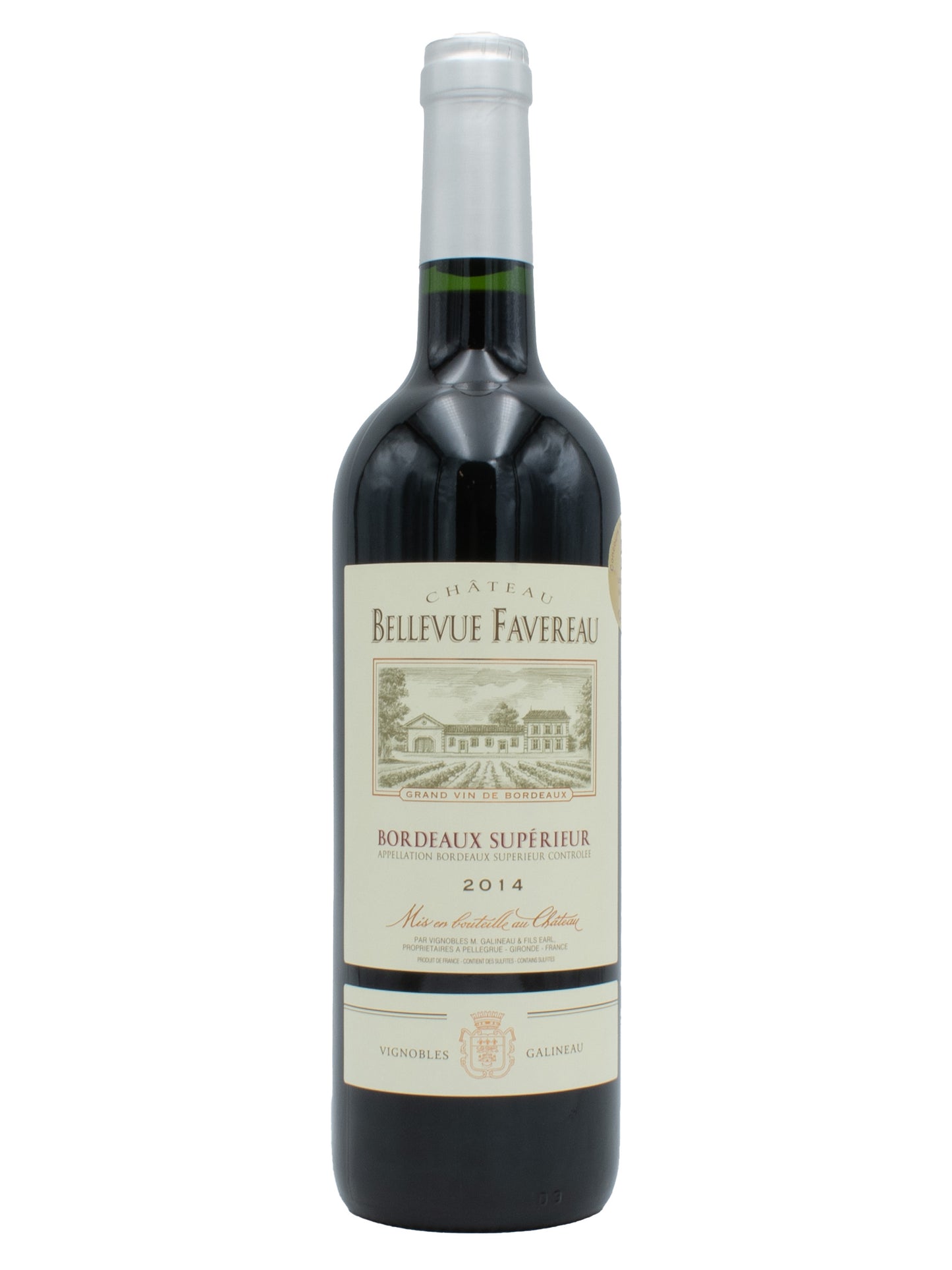 Chateau Bellevue Favereau Bordeaux Superieur 2014