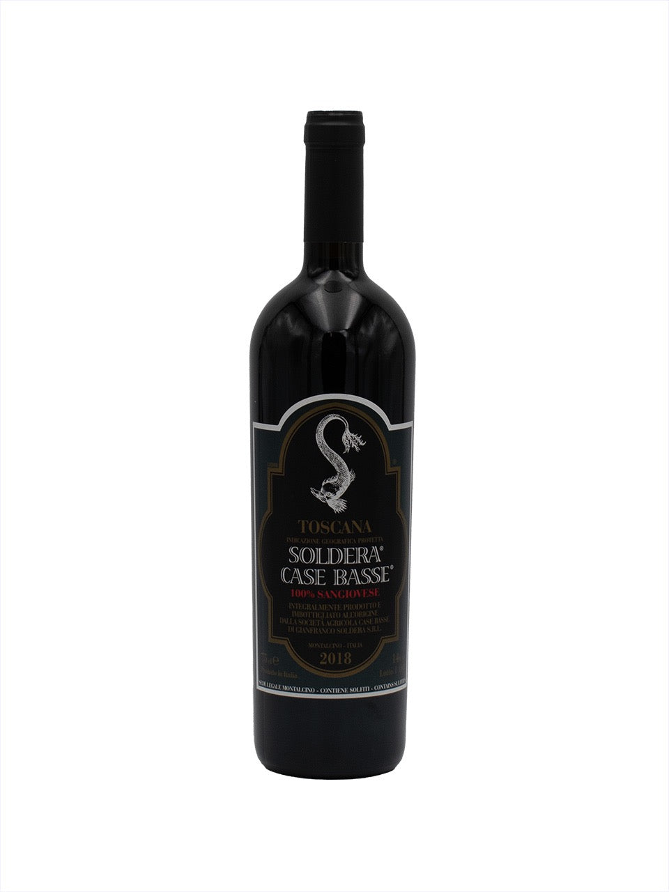 Soldera Case Basse, 100% Sangiovese, Toscana 2018