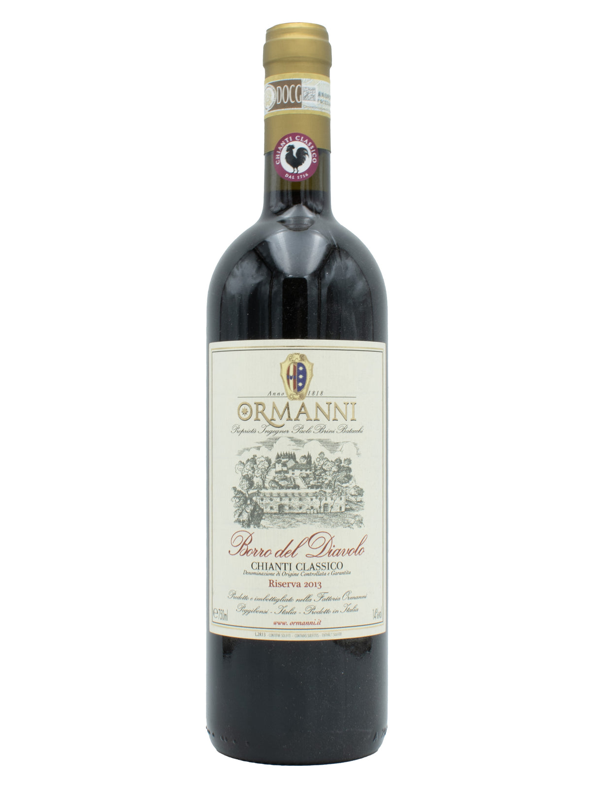 Ormanni 'Borro del Diavolo' Chianti Classico Riserva DOCG 2013