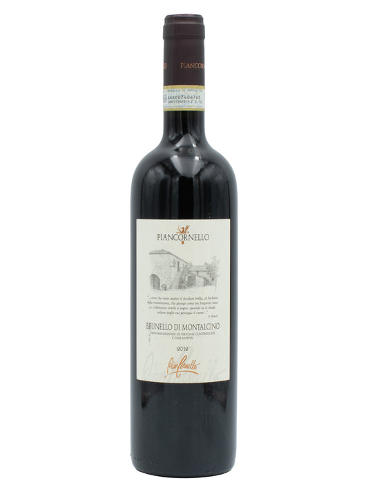 Piancornello Brunello di Montalcino DOCG Toscana 2012