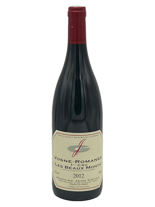 Jean Grivot Vosne-Romanée 1er Cru Les Beaux Monts 2012
