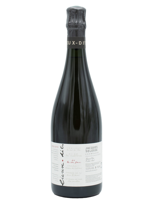 Champagne Jacques Selosse Lieux-dits 'La Cote Faron' Blanc de Noirs Ay Grand Cru Extra Brut
