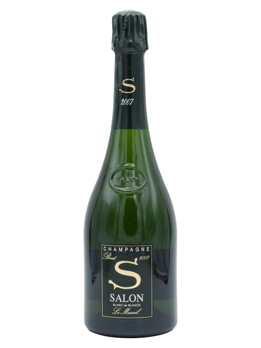 Champagne Salon Cuvee 'S' Le Mesnil Blanc de Blancs Brut 2007