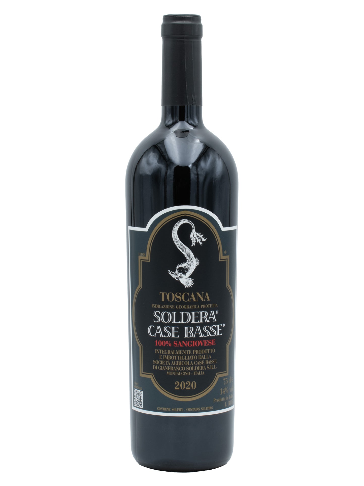 Soldera Case Basse 100% Sangiovese Toscana 2020
