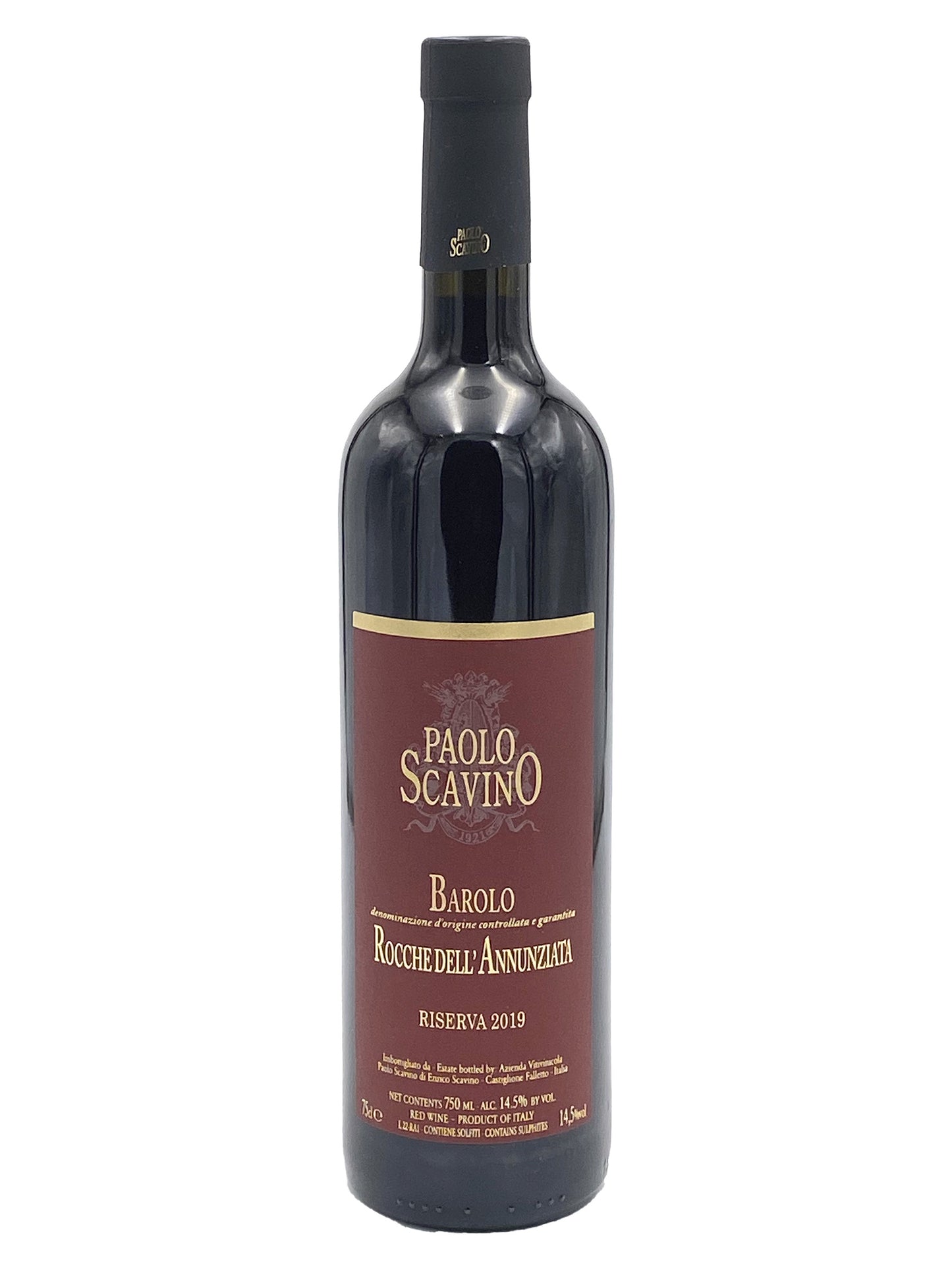 Paolo Scavino Rocche dell'Annunziata Riserva Barolo DOCG 2019