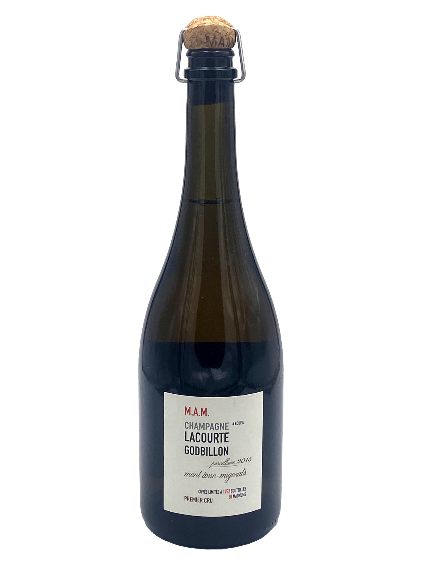 Lacourte Godbillon Mont Ame-Migerats Premier Cru 2015