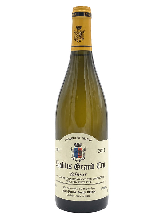 Jean-Paul & Benoit Droin, Chablis Grand Cru, Valmur 2011