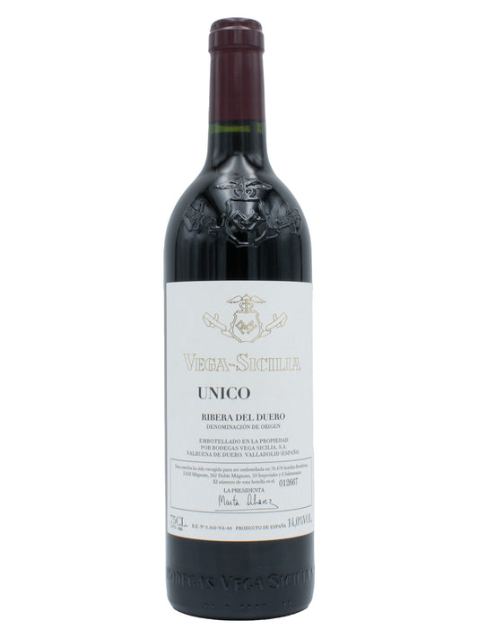 Vega Sicilia Unico Gran Reserva Ribera del Duero 2015