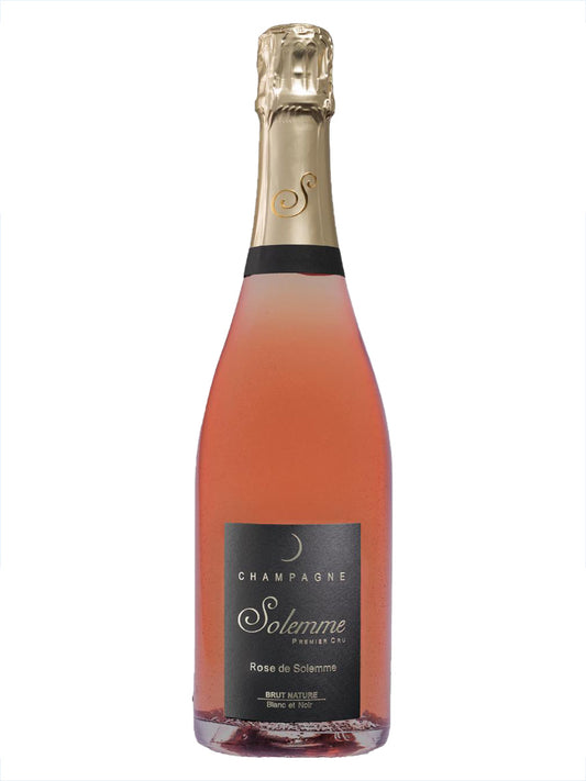 Champagne Solemme Rose de Solemme, Rosé Brut Nature 2022