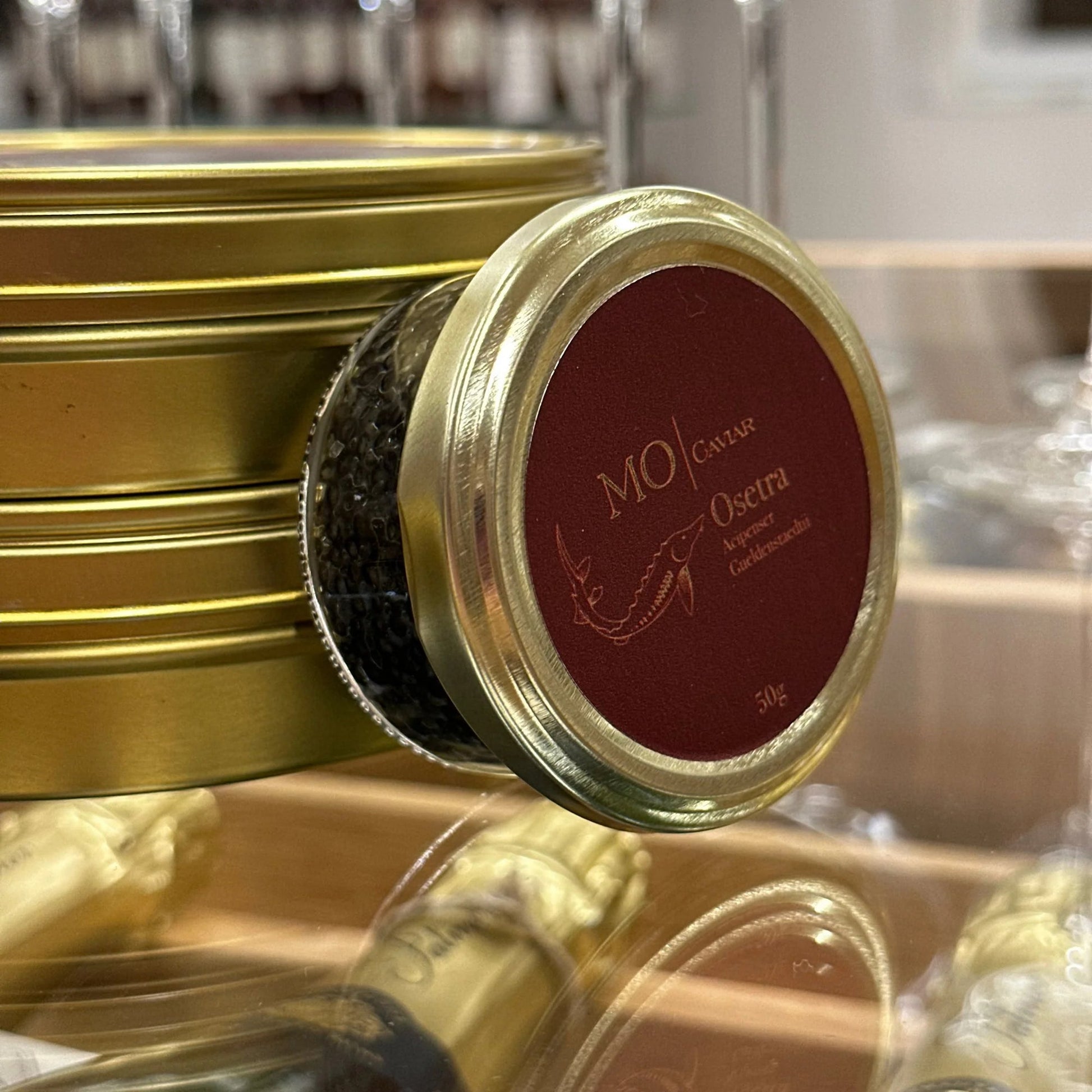 Osetra Malossol Caviar tin
