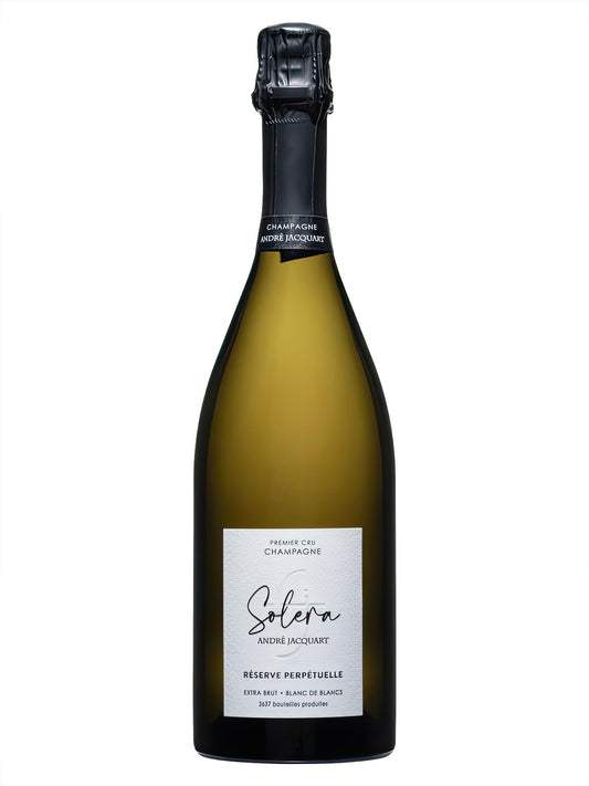 Champagne Andre Jacquart 'Solera' Reserve Perpetuelle Blanc de Blancs Extra Brut