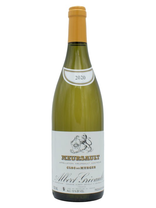 Albert Grivault Meursault Clos du Murger 2020