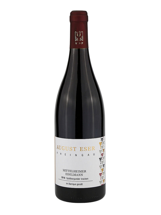 August Eser Mittelheim Edelmann Spätburgunder Trocken Barrique 2018