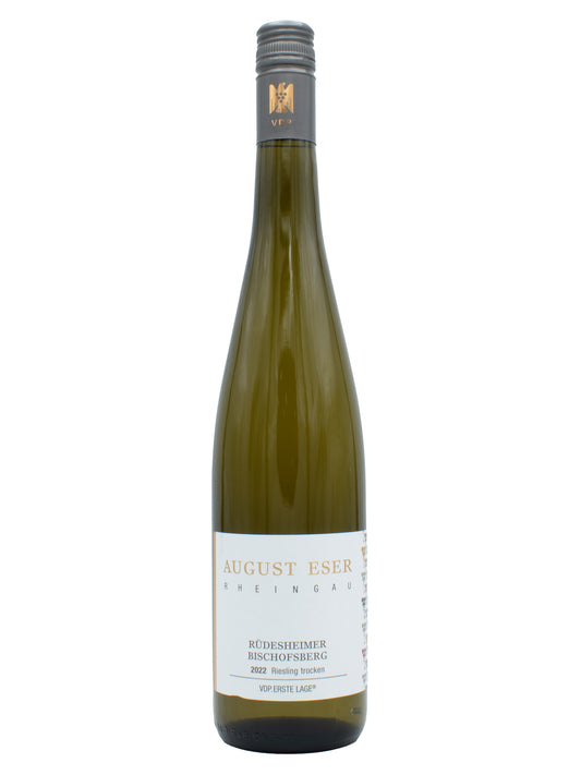 August Eser Rüdesheimer Bischofsberg Riesling Trocken VDP.ERSTE LAGE 2022