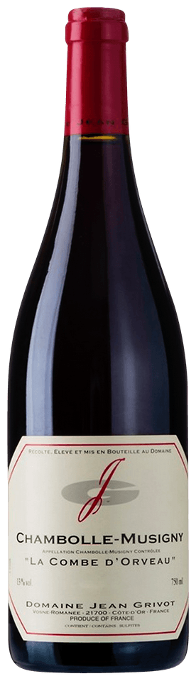 Domaine Jean Grivot Chambolle-Musigny La Combe d'Orveau 2015 bottle