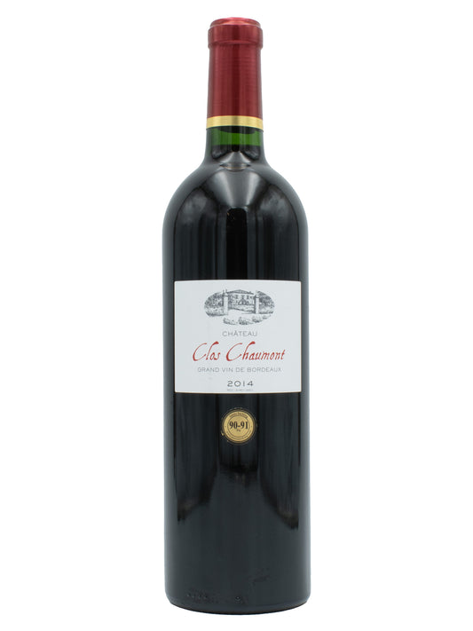 Chateau Clos Chaumont Cadillac Cotes de Bordeaux 2014