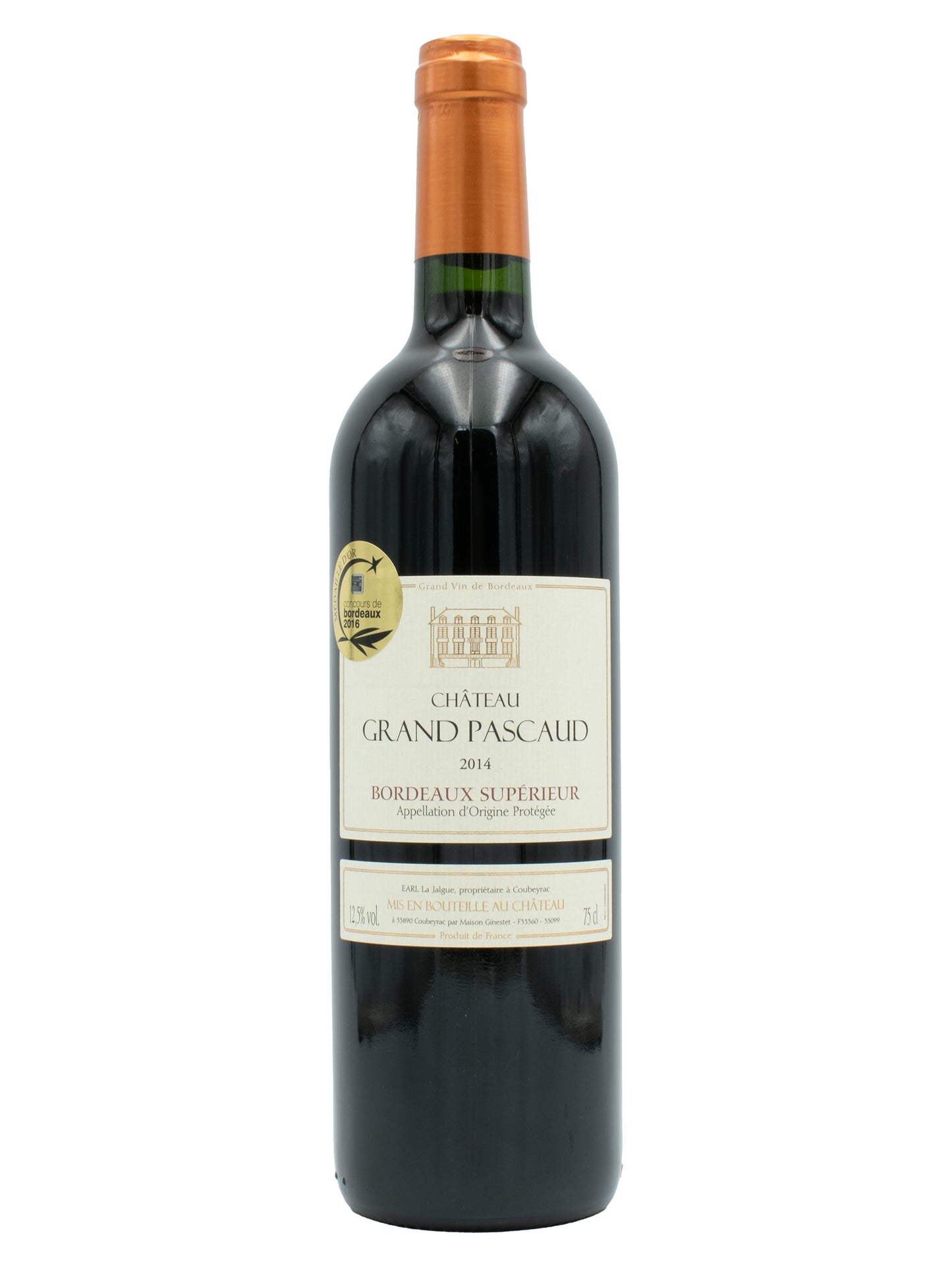 Chateau Grand Pascaud Bordeaux Superieur 2014