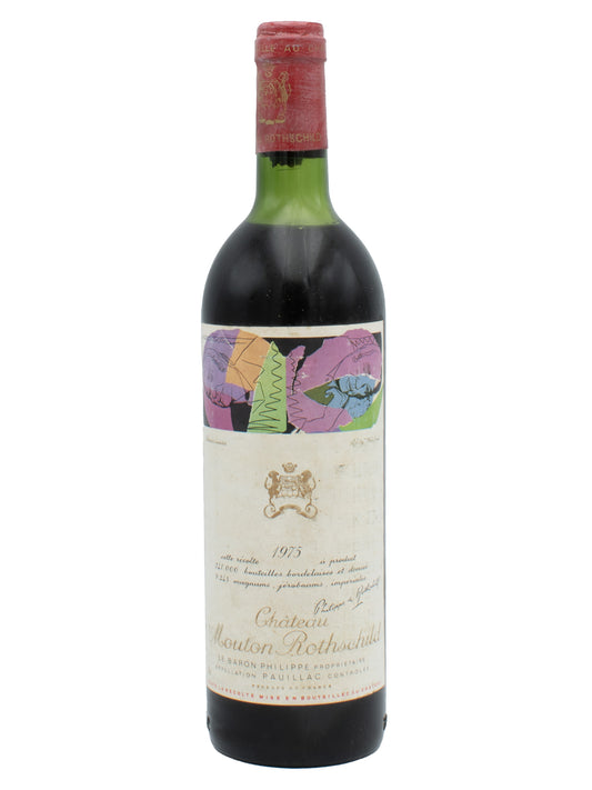 Chateau Mouton Rothschild Premier Cru 1975