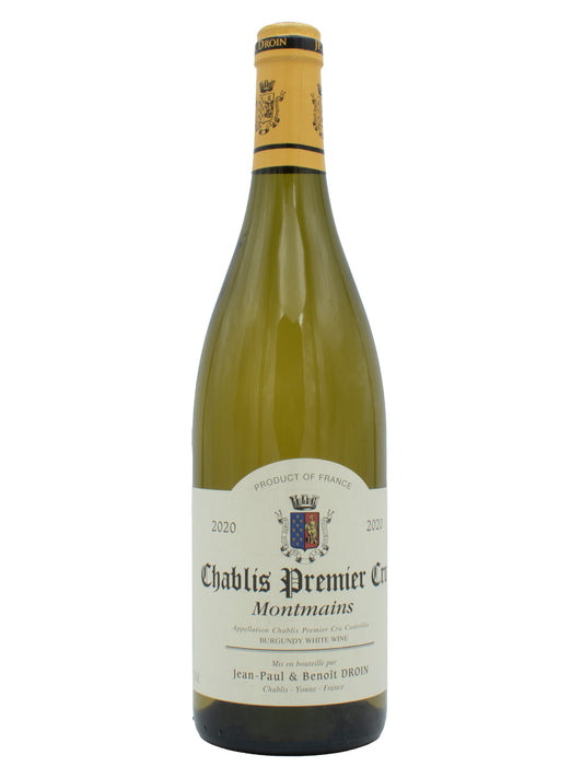Jean-Paul & Benoit Droin Montmains Chablis Premier Cru 2020