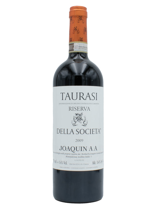 Joaquin 'Della Societa' Taurasi Riserva DOCG 2009