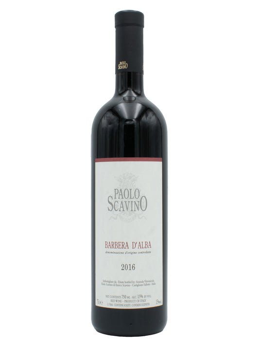 Paolo Scavino Barbera d'Alba 2016