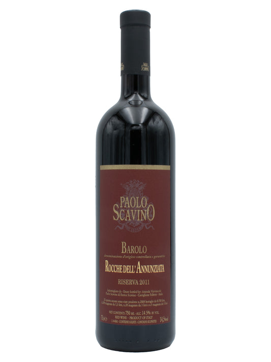 Paolo Scavino Rocche dell'Annunziata Riserva DOCG 2011