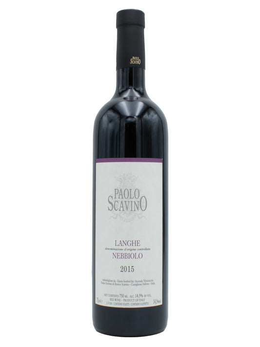 Paolo Scavino Langhe Nebbiolo DOC 2015