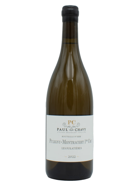 Paul Chavy Les Folatieres Puligny-Montrachet Premier Cru 2022