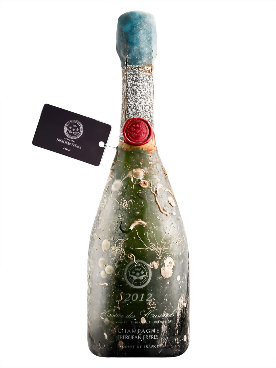 Champagne Frerejean Frères Premier Cru, Cuvée des Hussards Millésime 2012,  Vieillissement sous-marin 12 mois