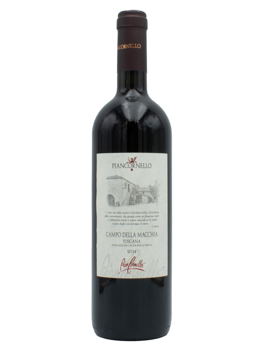 Piancornello Campo della Macchia Rosso Toscana 2014