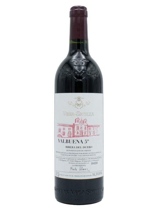 Vega Sicilia Ribera del Duero 'Valbuena 5º' 2019
